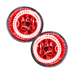 Nissan Titan Fog Light Halo Kit - ORACLE Lighting - Red - `04-`12